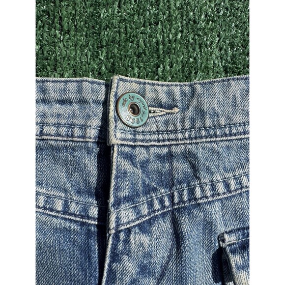 Vintage Y2K EDC by Esprit Denim Distressed Jean Mini Skirt - Size 38 - Picture 4 of 11